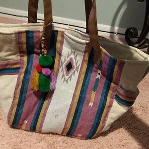 Woven tote Bag!